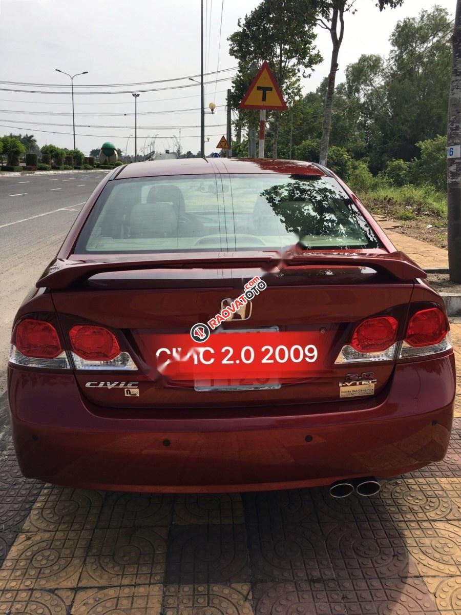 Bán Honda Civic 2.0 AT đời 2009, màu đỏ số tự động, giá chỉ 525 triệu-3