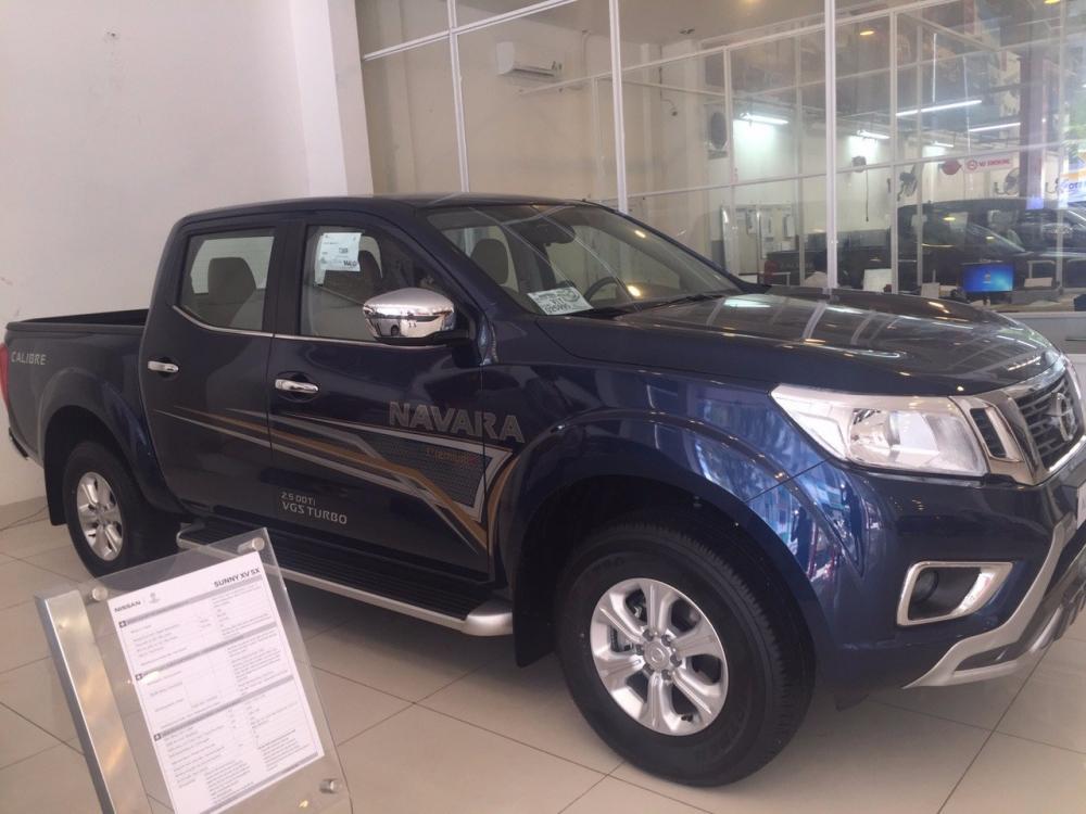 Bán xe Nissan Navara đời 2017, màu xanh lam, nhập khẩu-3