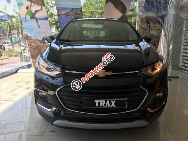 Bán Chevrolet Trax đời 2017, màu đen, nhập khẩu  -2