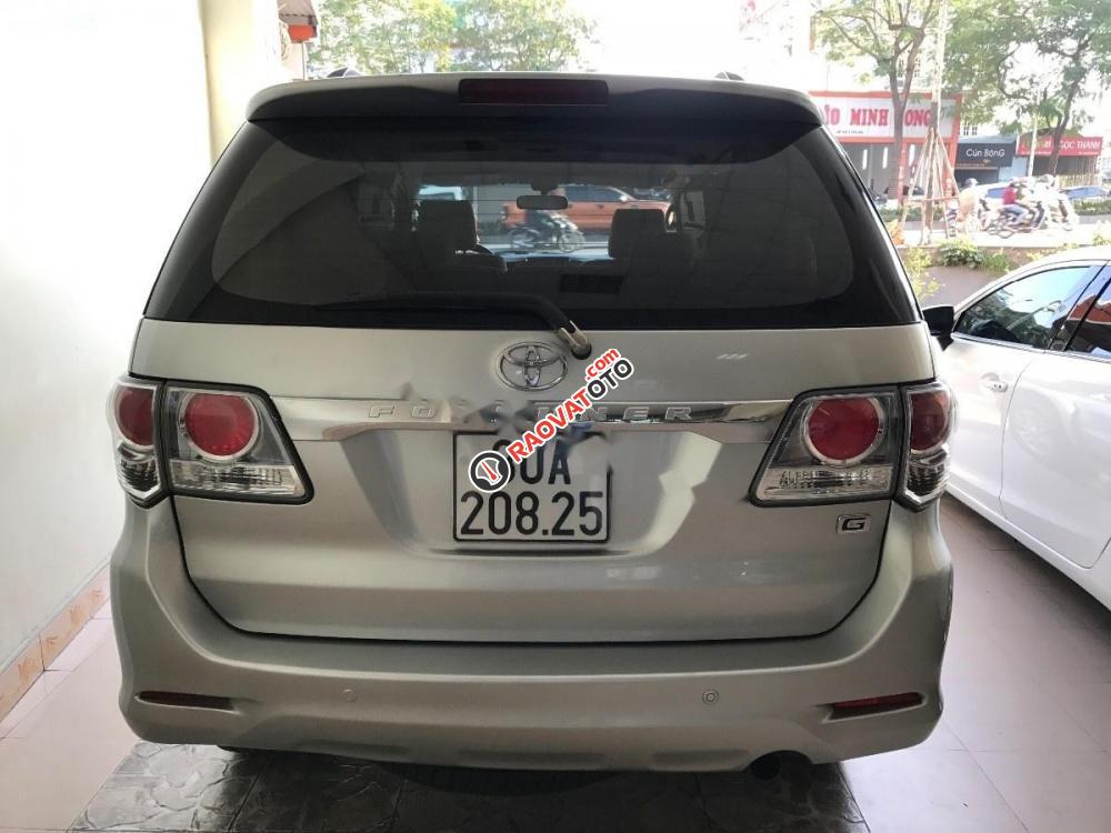 Bán Toyota Fortuner 2.5G đời 2014, màu bạc số sàn-3