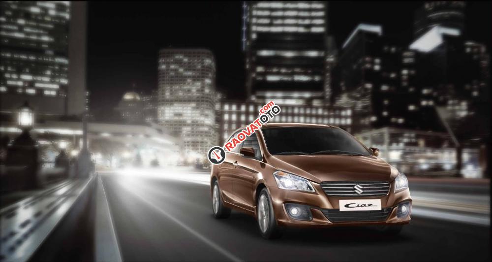 Cần bán xe Suzuki Ciaz đời 2017, màu nâu, nhập khẩu nguyên chiếc, giá 488tr-0