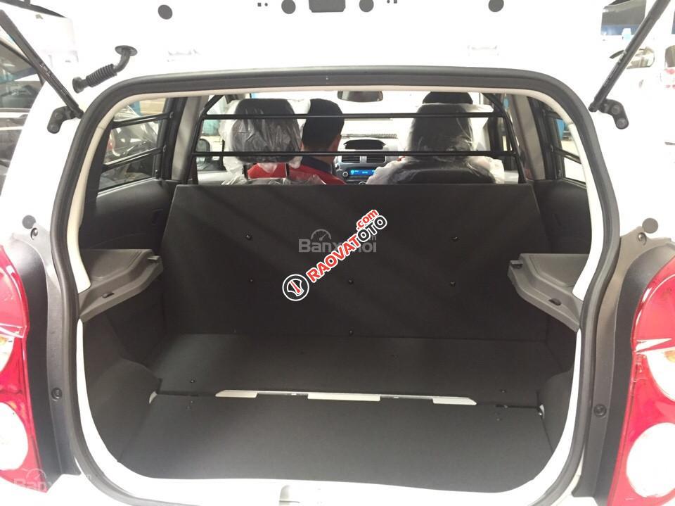 Chevrolet Spark Van Duo 1.2L màu trắng, chỉ cần 70 triệu lăn bánh, giao xe tận nhà, Nhung 0907148849-2