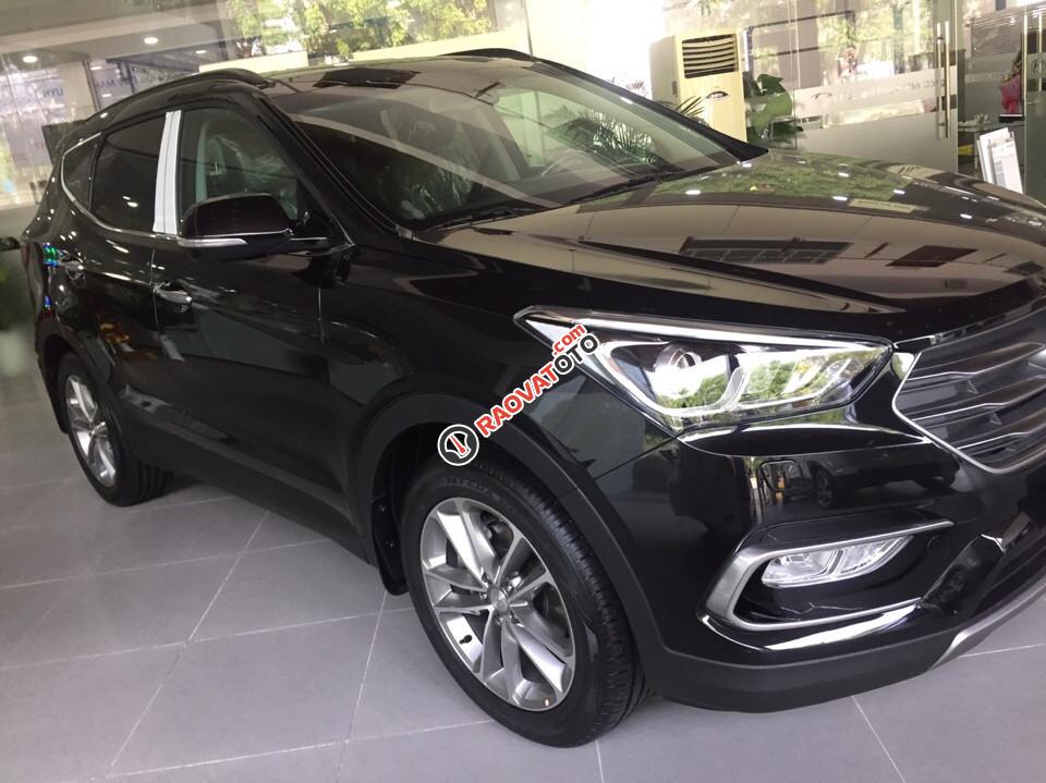 Cần bán xe Hyundai Santa Fe đời 2018, màu đen, bán bằng mọi giá: 0961917516-0