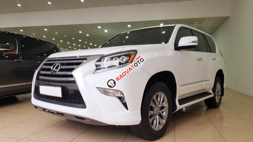 Bán Lexus GX 460 sản xuất 2015, màu trắng, nhập khẩu nguyên chiếc-2