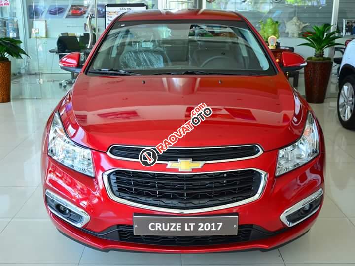 Bán Chevrolet Cruze LT 1.6MT đời 2017, màu đỏ - Liên hệ 0944.480.460 để mua xe giá tốt nhất-2