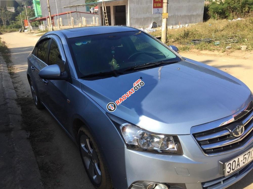 Bán Daewoo Lacetti CDX 1.6 AT đời 2009, màu xanh lam, xe nhập-0