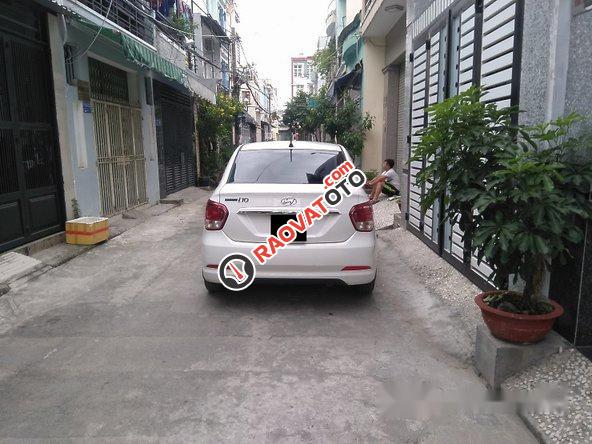 Cần bán lại xe Hyundai Grand i10 1.2MT năm 2017, màu trắng-10