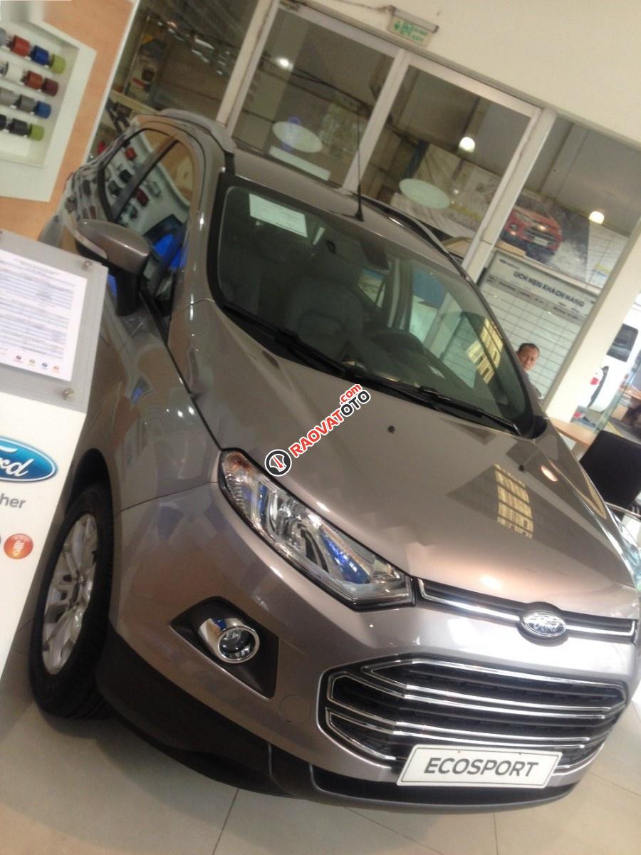 Bán ô tô Ford EcoSport Titanium 1.5L AT đời 2017, màu xám, 570tr-5