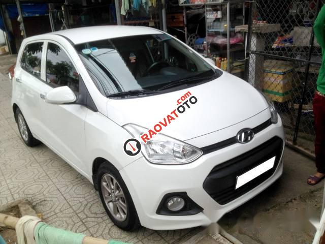 Bán Hyundai Grand i10 2016, màu trắng -0