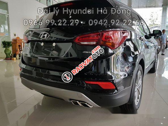 Bán ô tô Hyundai Santa Fe đời 2017, màu đen, nhập khẩu nguyên chiếc-6