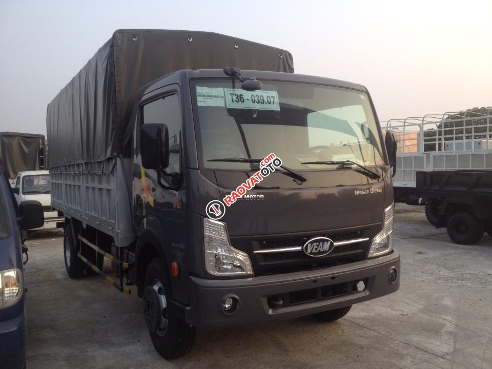Bán xe tải Veam VT651 6,5 tấn thùng dài 5m1 đời 2016, máy Nissan, giá xe lăn bánh 400 triệu-0