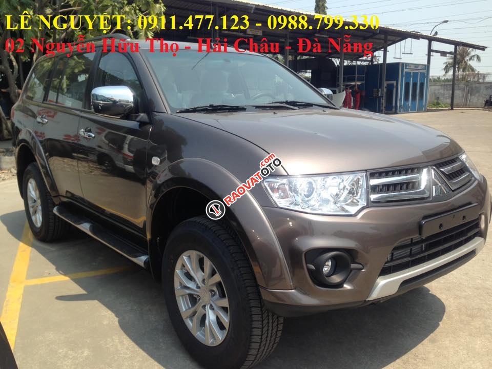 Mitsubishi Pajero Sport màu nâu, xe 7 chỗ, hỗ trợ trả góp, LH Lê Nguyệt: 0911.477.123 - 0988.799.330-4