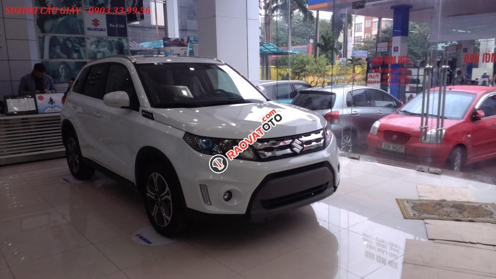 Bán ô tô Suzuki Vitara sản xuất 2017, màu trắng, nhập khẩu, giá chỉ 679 triệu-0