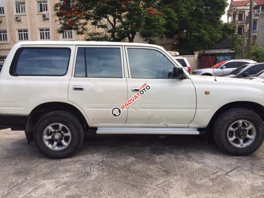 Cần bán Toyota Land Cruiser 4.5 MT 1995, màu trắng, nhập khẩu, 155tr-5