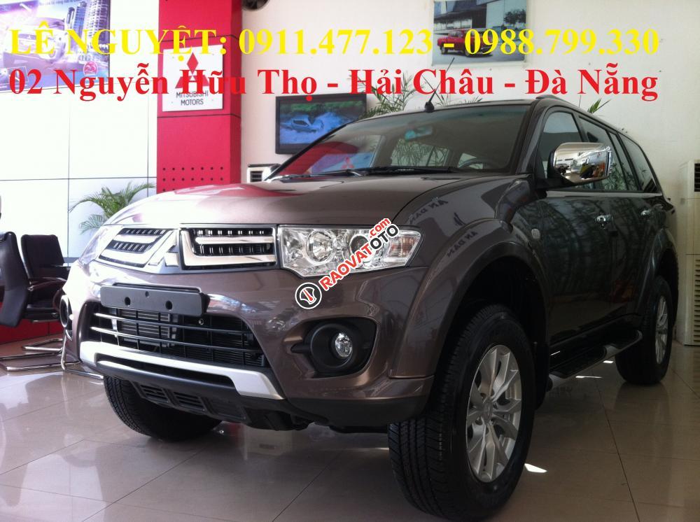 Mitsubishi Pajero Sport màu nâu, xe 7 chỗ, hỗ trợ trả góp, LH Lê Nguyệt: 0911.477.123 - 0988.799.330-7