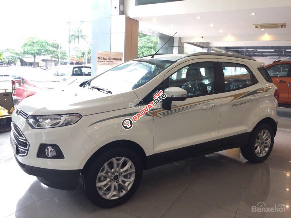 Cần bán xe Ford EcoSport Titanium 1.5 AT 2017, màu trắng, giao ngay, hỗ trợ trả góp 80% giá trị xe-2