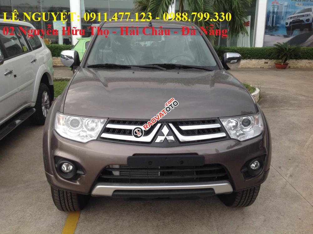 Mitsubishi Pajero Sport màu nâu, xe 7 chỗ, hỗ trợ trả góp, LH Lê Nguyệt: 0911.477.123 - 0988.799.330-6