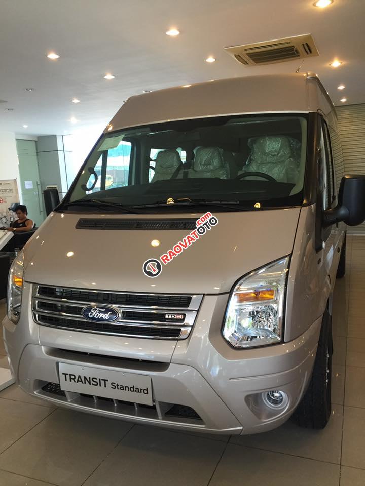 Bán xe Ford Transit Luxury đời 2017, đủ màu, Giảm lên đến 90 triệu tùy từng dòng xe-0