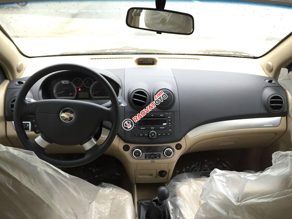 Chevrolet Aveo LT màu bạc, mua xe trả góp, lãi suất ưu đãi- LH: 090.102.7.102 Huyền Chevrolet-3