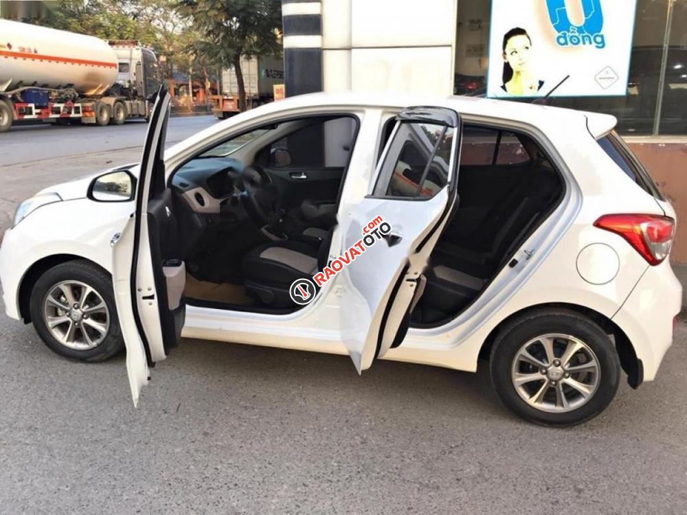 Cần bán xe Hyundai Grand i10 1.0 MT năm 2016, màu trắng, nhập khẩu, 355tr-4