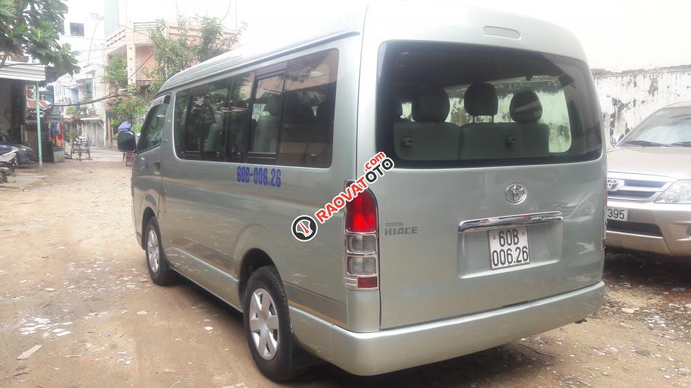 Cần bán xe Toyota Hiace máy dầu, SX đăng ký lần đầu 2009, chính chủ, giá tốt 345 triệu-6