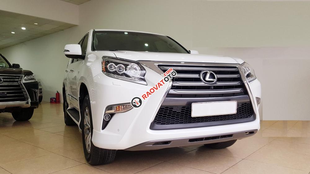 Bán Lexus GX 460 sản xuất 2015, màu trắng, nhập khẩu nguyên chiếc-1