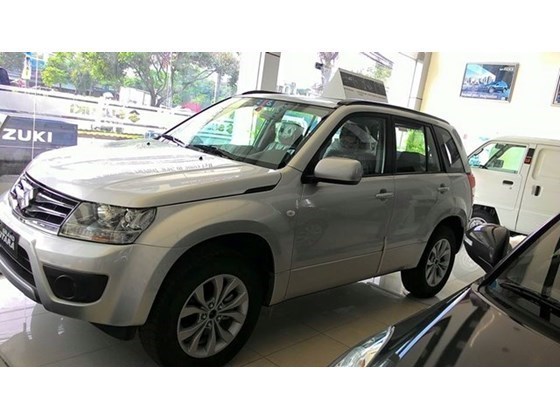 Bán ô tô Suzuki Vitara đời 2015, màu bạc, nhập khẩu -8