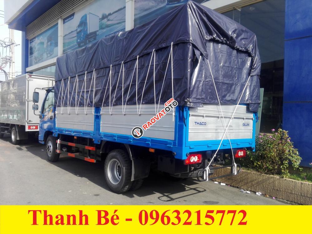 Trường Hải Ollin 500B tải 5 tấn, đời 2017, thùng dài 4m25, hỗ trợ trả góp 75%-2