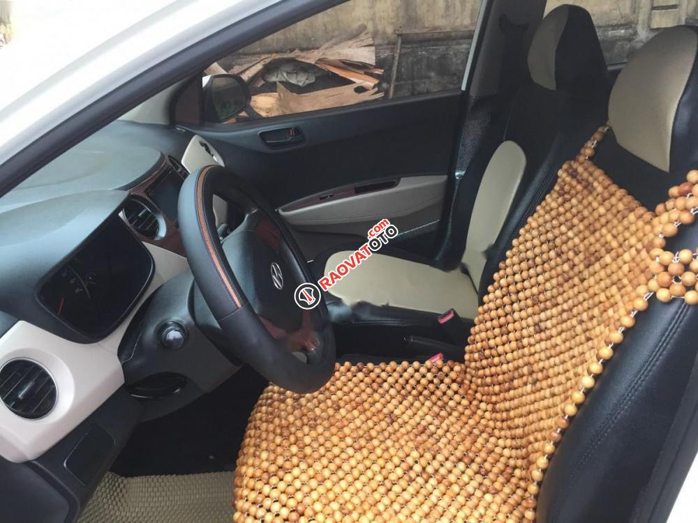 Cần bán Hyundai Grand i10 năm 2014, màu trắng, nhập khẩu nguyên chiếc-1