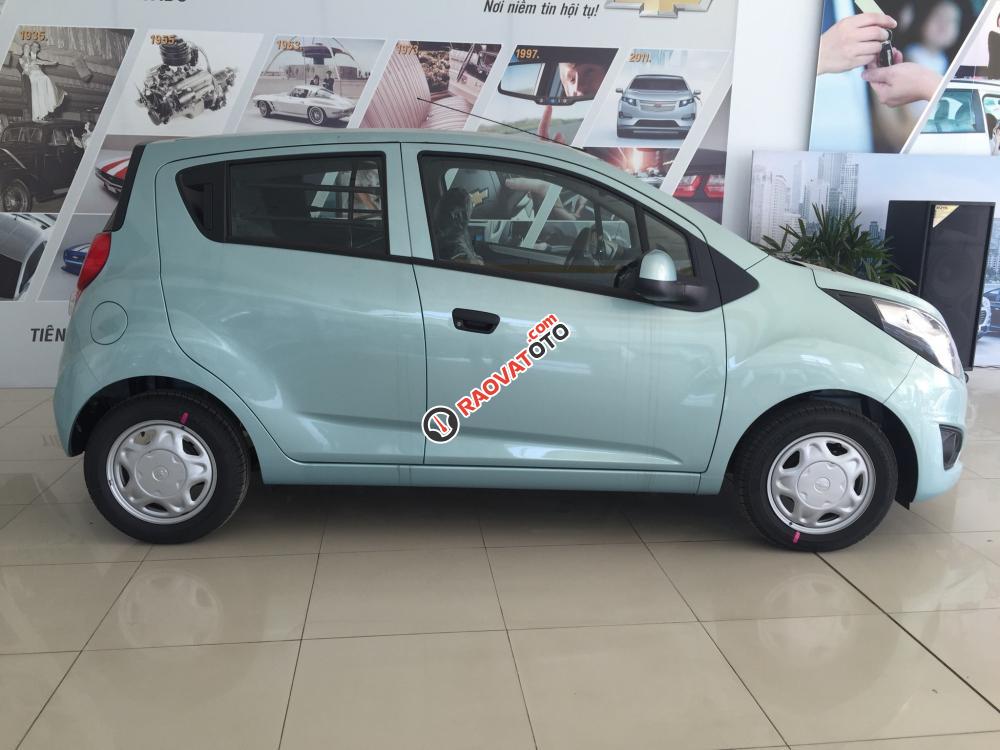 Bán ô tô Chevrolet Spark Duo, màu xanh ngọc, giá chỉ 279 triệu, LH: Huyền Chevrolet 0901027102-1