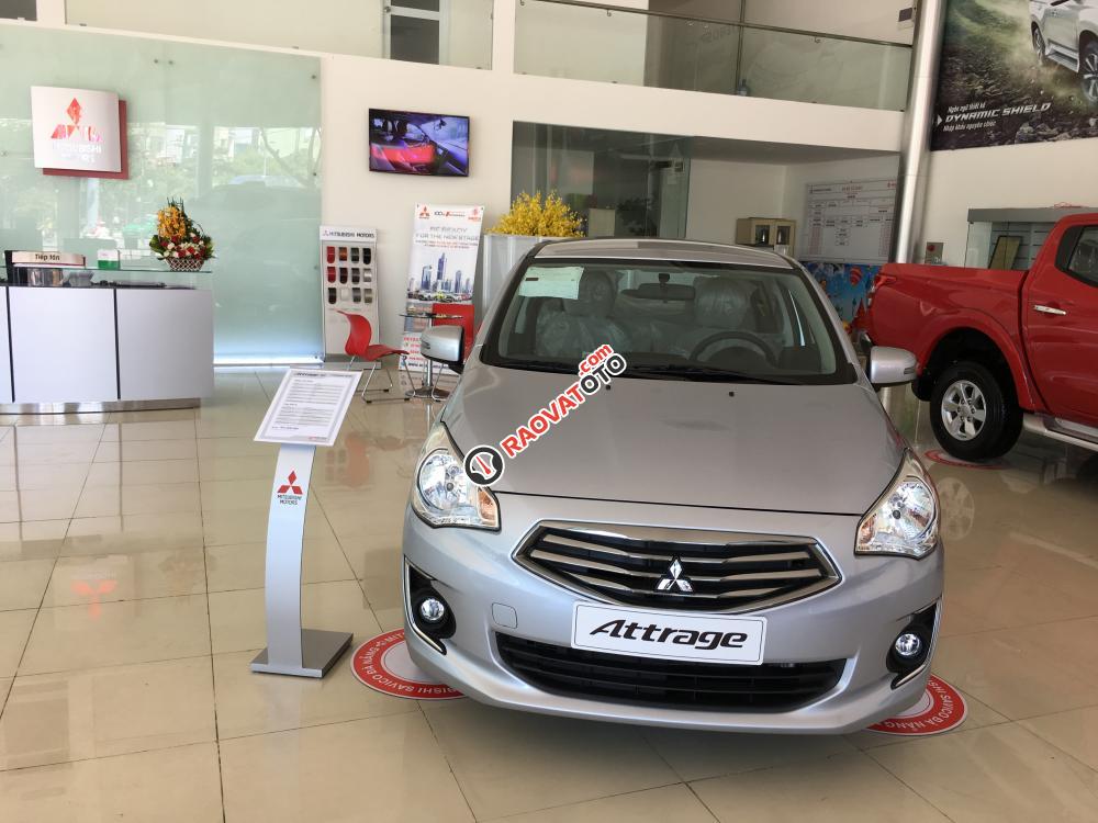 Mừng xuân Mitsubishi Attrage, màu bạc, nhập khẩu nguyên chiếc, bao hồ sơ khó, LH: Đông Anh 0931911444-6