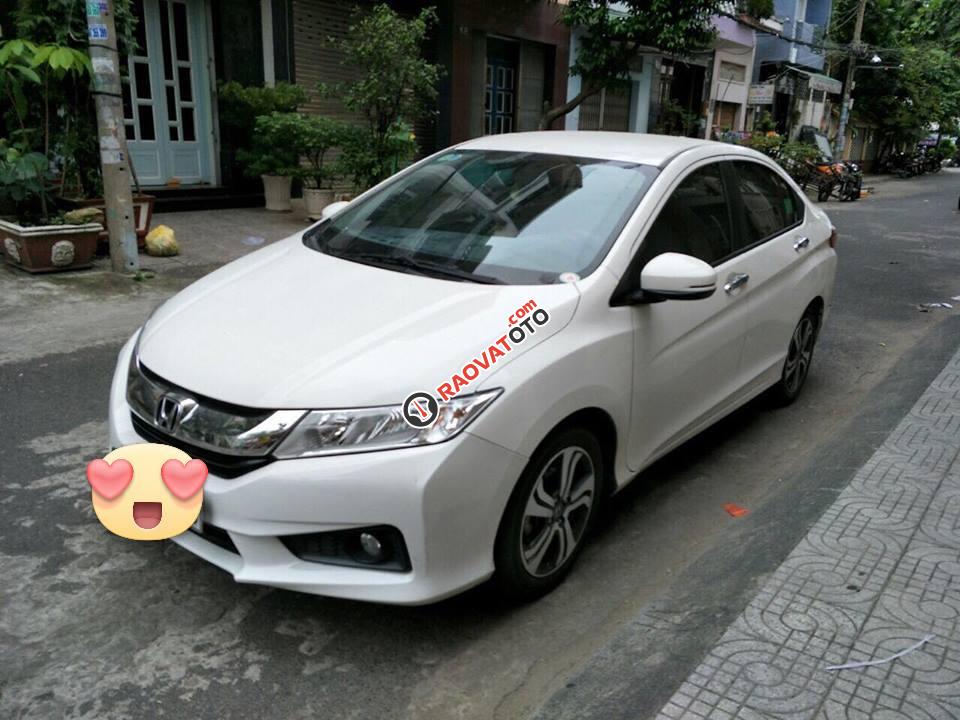 Cần bán Honda City 1.5AT đời 2016, màu trắng-0