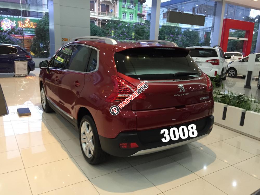 Bán xe Pháp CUV Peugeot 3008 đỏ Form 2016-LH 0969 693 633 -CN Thái Nguyên-1