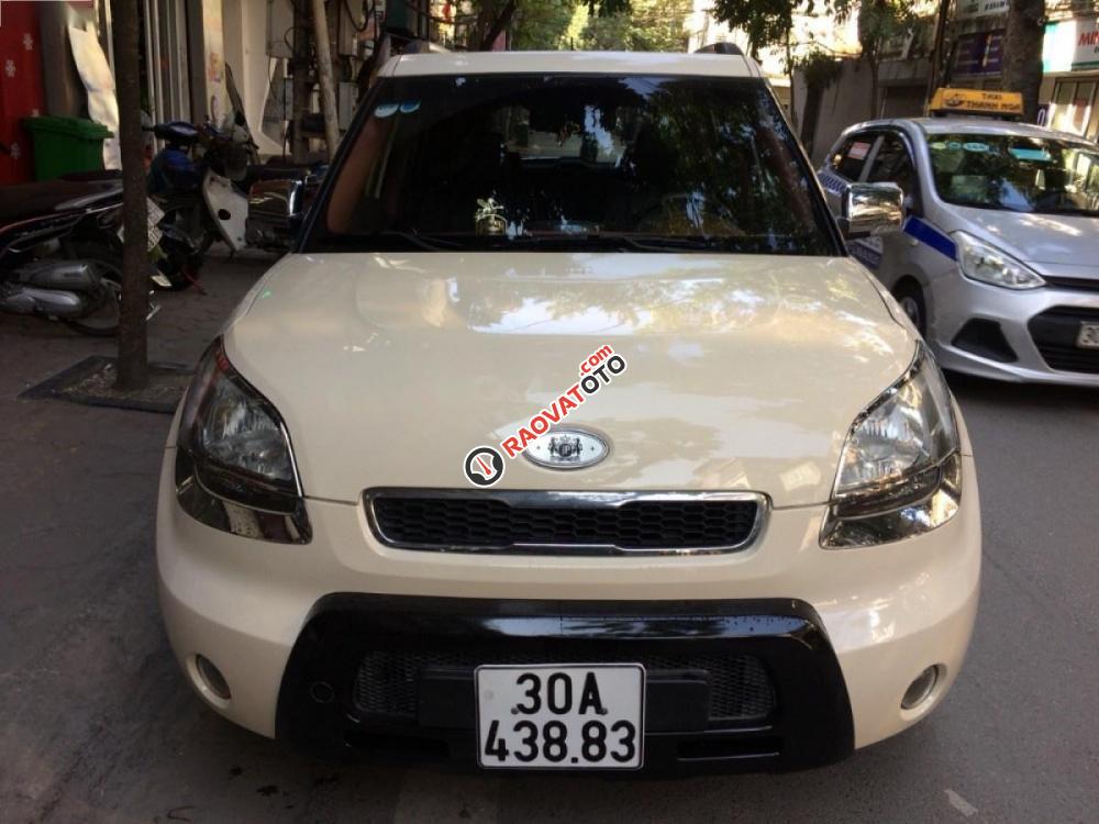 Bán ô tô Kia Soul 4U 1.6 AT đời 2009, màu kem (be), nhập khẩu nguyên chiếc, giá tốt-0