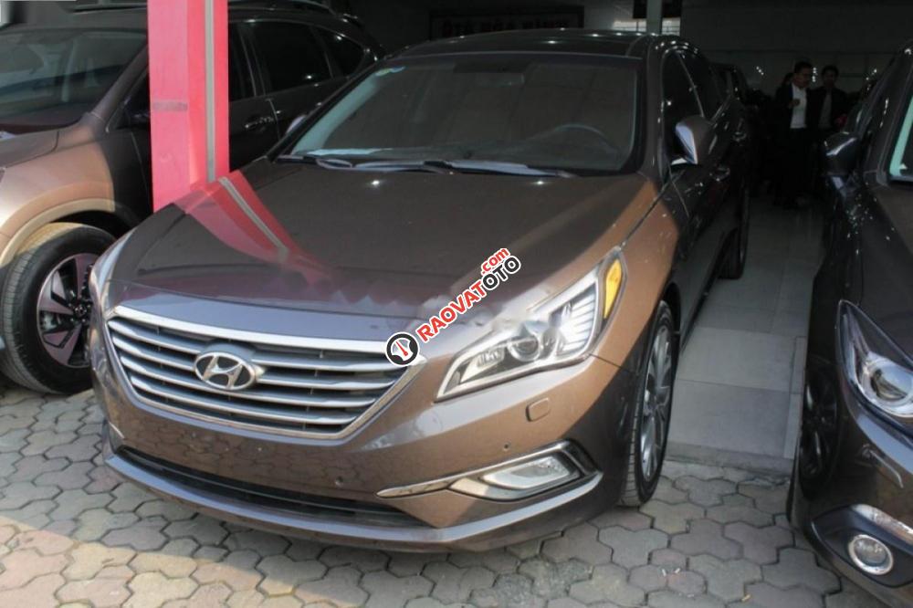 Cần bán Hyundai Sonata 2.0 AT đời 2014, màu nâu, nhập khẩu nguyên chiếc, 815tr-1