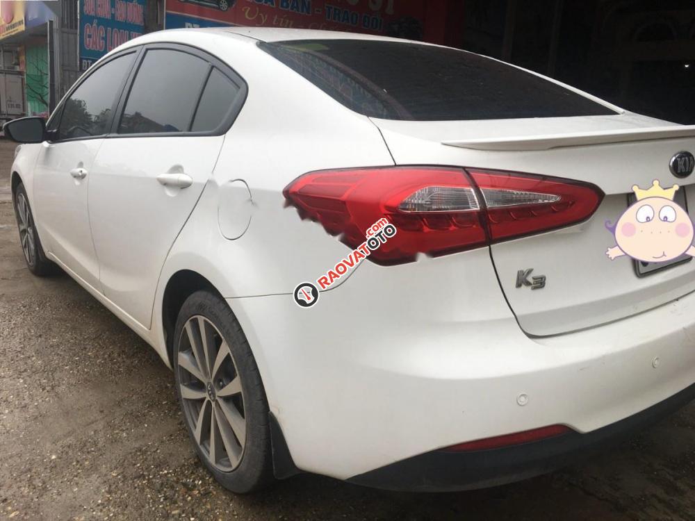 Cần bán xe Kia K3 1.6 MT năm 2015, màu trắng số sàn-6