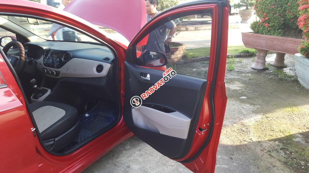 Cần bán xe Hyundai Grand i10 1.0MT bản đủ sản xuất 2014, màu đỏ, nhập khẩu Ấn Độ, giá tốt-8