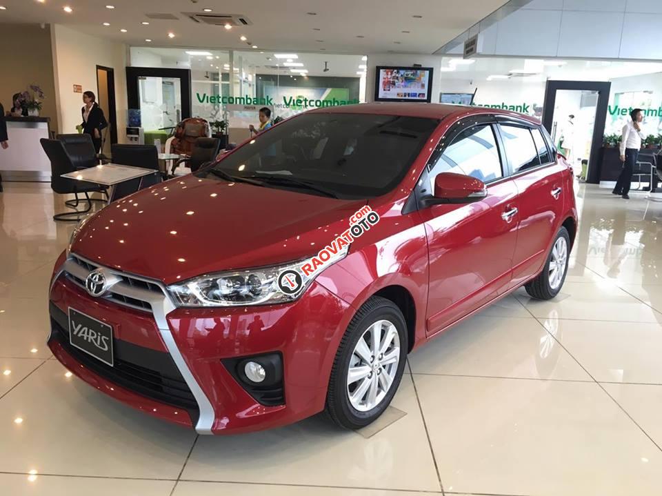 Toyota Mỹ Đình - Toyota Yaris 2017, khuyến mại cực tốt, hỗ trợ làm Uber và Grab, LH: 0976112268-13