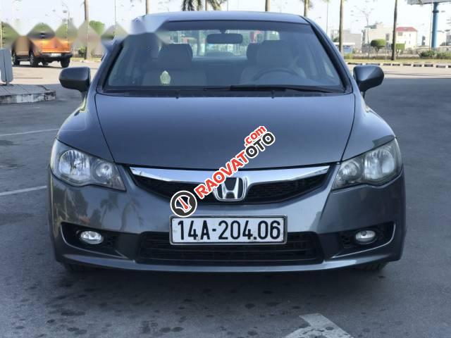 Bán Honda Civic đời 2009, màu xám  -1