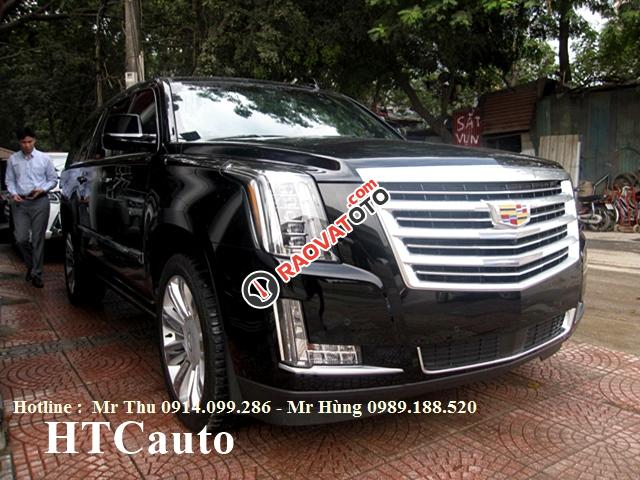 Xe Cadillac Escalade Platium model 2016, màu đen-1