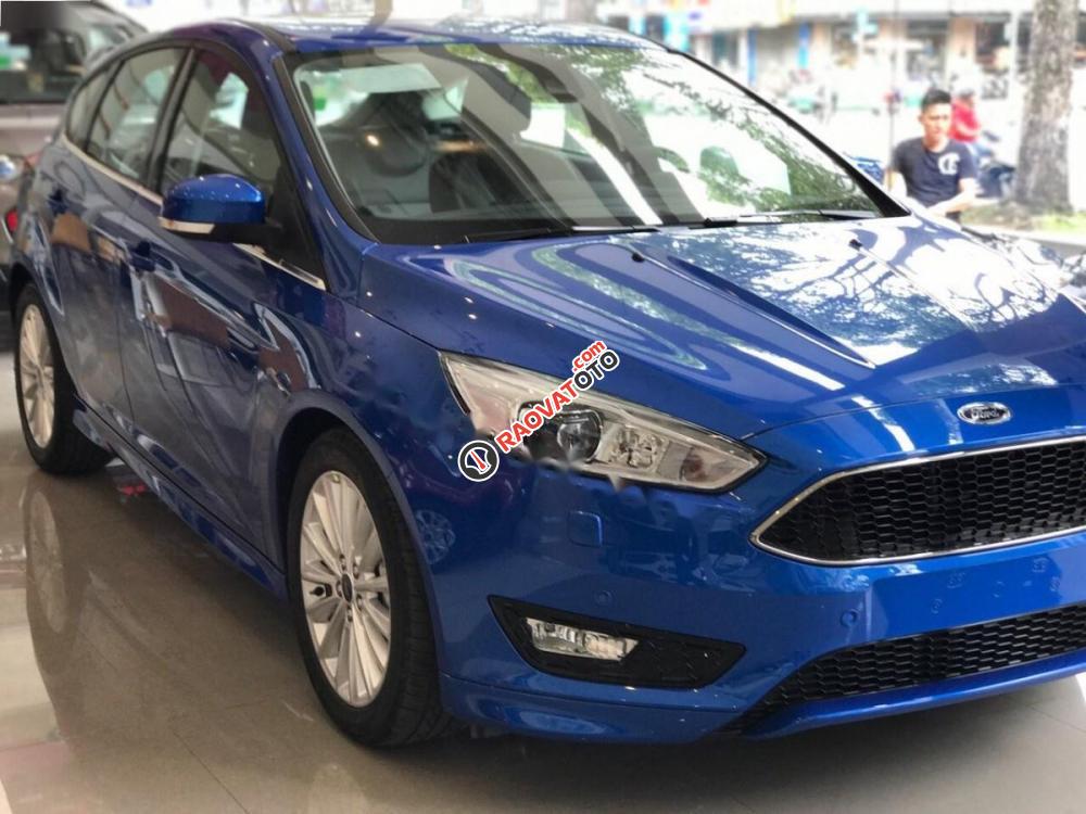 Bán xe Ford Focus Sport 1.5L đời 2017, màu xanh lam giá cạnh tranh-0