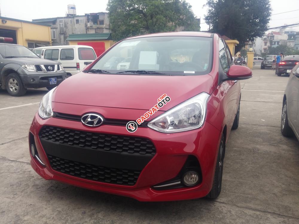 Hyundai Tây Hồ - Grand i10 1.0 AT 2018 - Có xe giao ngay và đầy đủ màu sắc-0