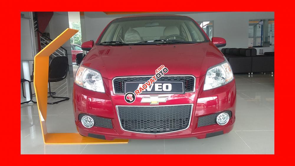 Bán Chevrolet Aveo 2017 - Xe 5 chỗ, kinh doanh Uber Grab- vay 100% giá trị xe-1