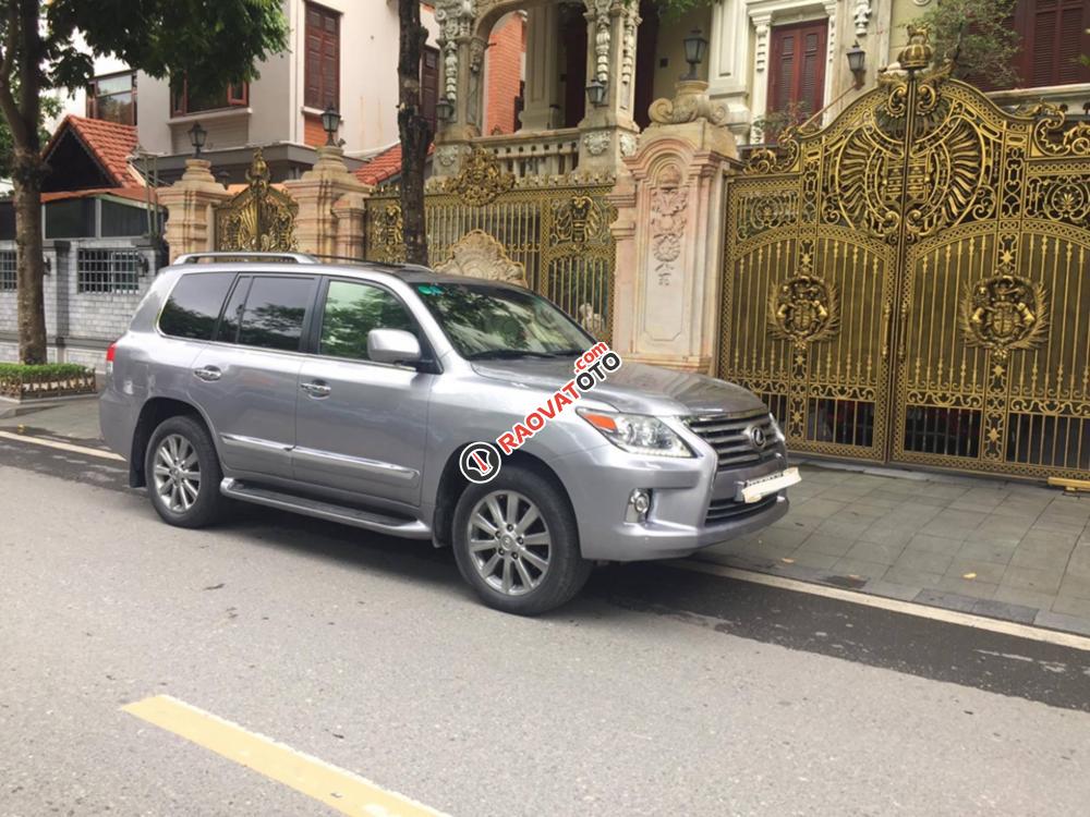 Bán xe Lexus LX 570 sản xuất 2008, màu xám, nhập khẩu số tự động-2