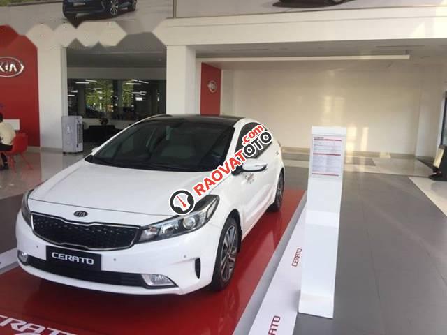 Bán Kia Cerato 1.6AT 2017, màu trắng  -4