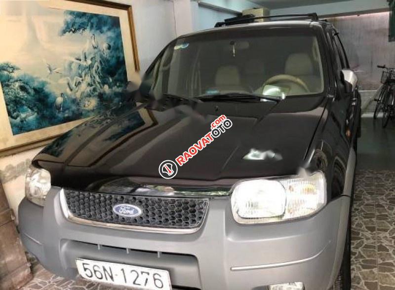 Cần bán xe Ford Escape 3.0 V6 năm 2002, màu đen, giá 190tr-0