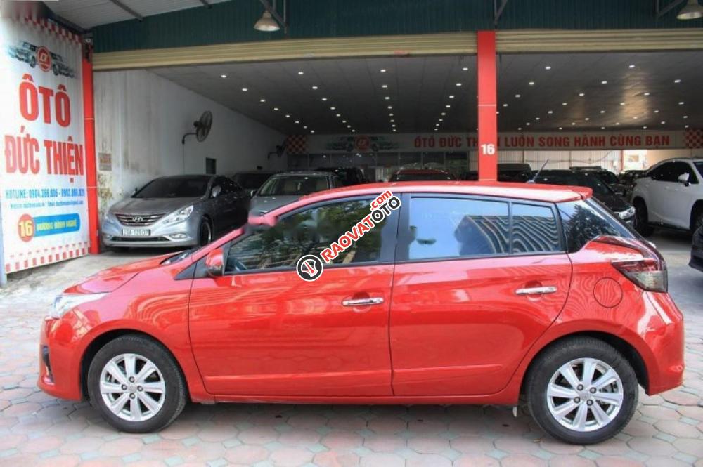 Bán xe Toyota Yaris 1.3G đời 2014, màu đỏ, nhập khẩu như mới-0