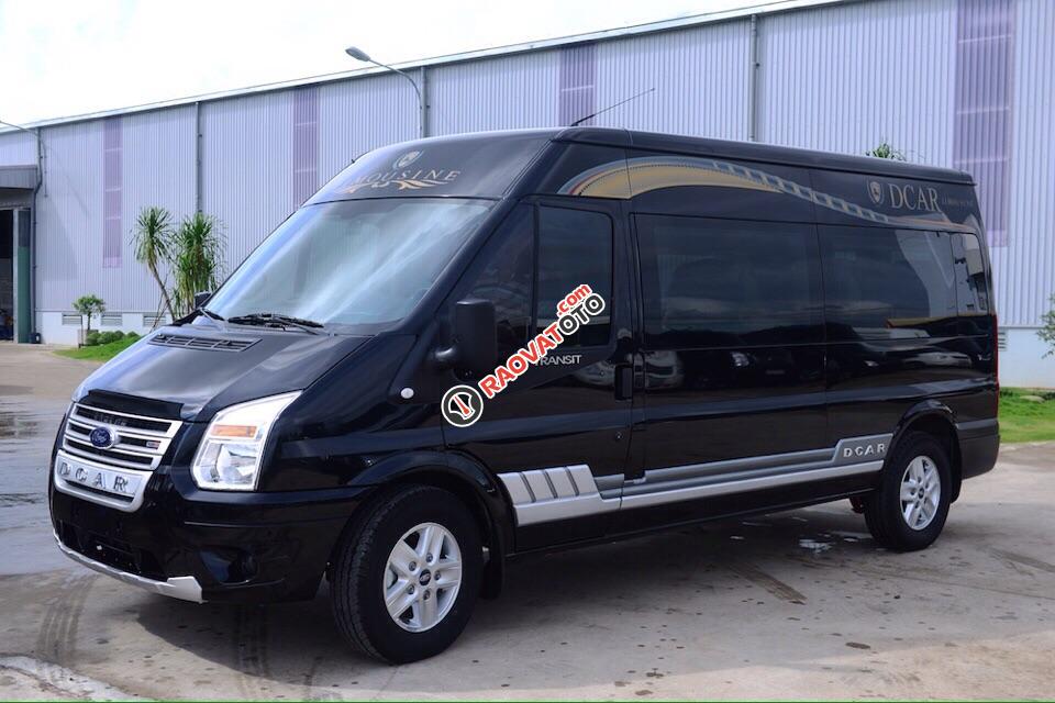 Cần bán xe Ford Transit Dcar Limousin đời 2018, màu đen-0