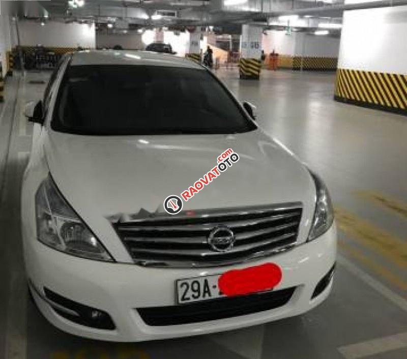 Cần bán Nissan Teana 2.0 AT 2011, màu trắng, nhập khẩu nguyên chiếc, 545tr-1