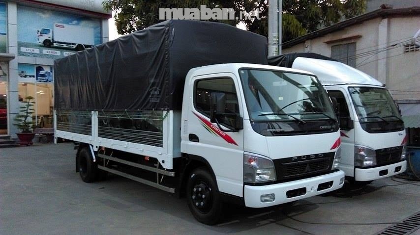 Bán Mitsubishi Canter đời 2017, màu trắng, nhập khẩu-1